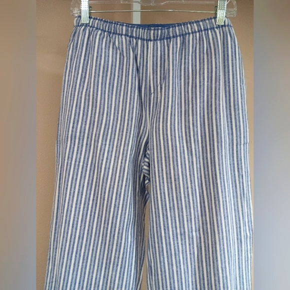 Happily Grey Women's (Size S) Gray-Blue Stripe Pajama Pants (NWT) - Picture 2 of 14